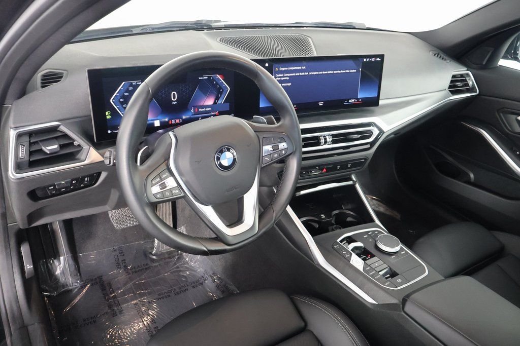 Used 2024 Black Sapphire Metallic BMW 330i image 7