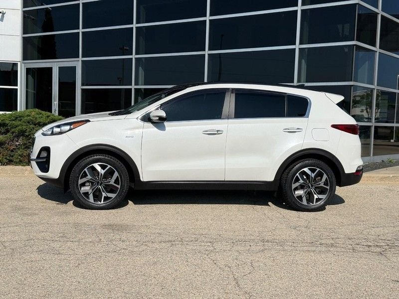 Used 2021 Snow White Pearl Kia EX image 6