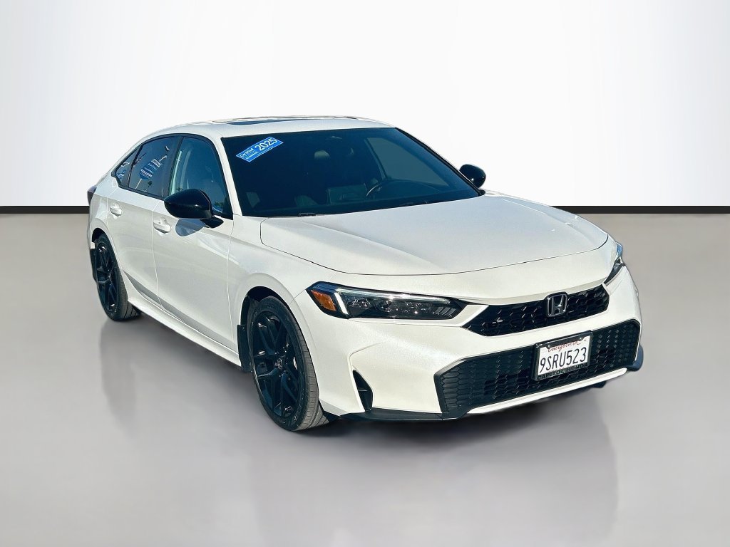 Used 2025 Platinum White Pearl Honda Sport image 3
