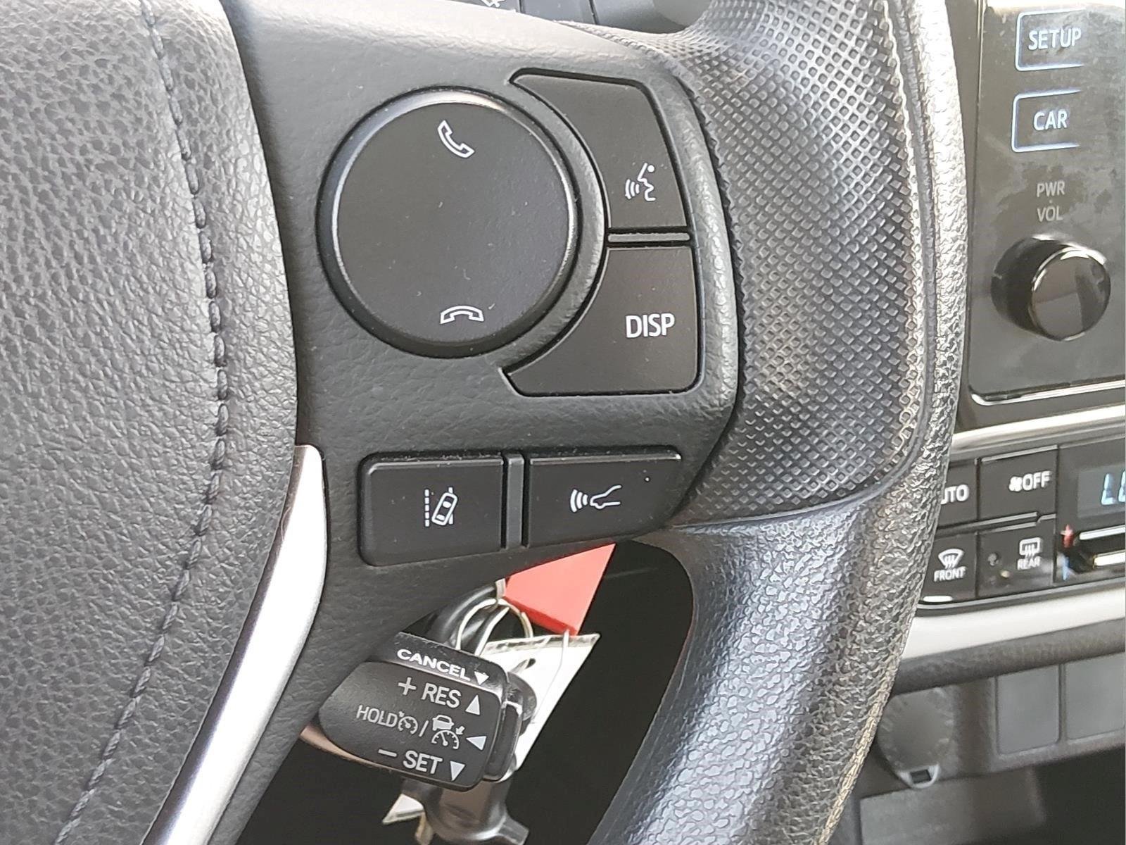 Used 2018 Galactic Aqua Mica Toyota LE image 27