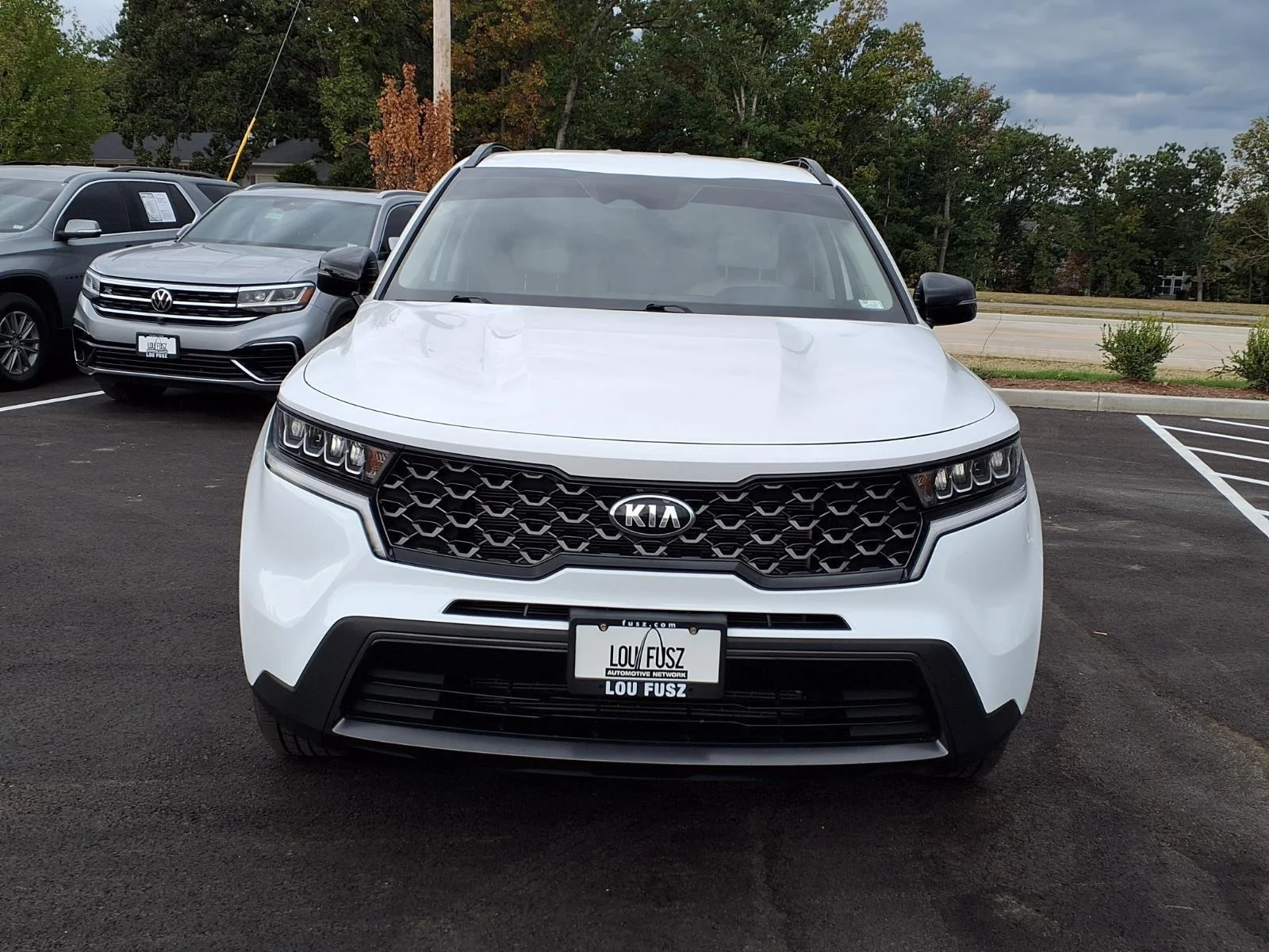 Used 2021 Glacial White Pearl Kia S image 19
