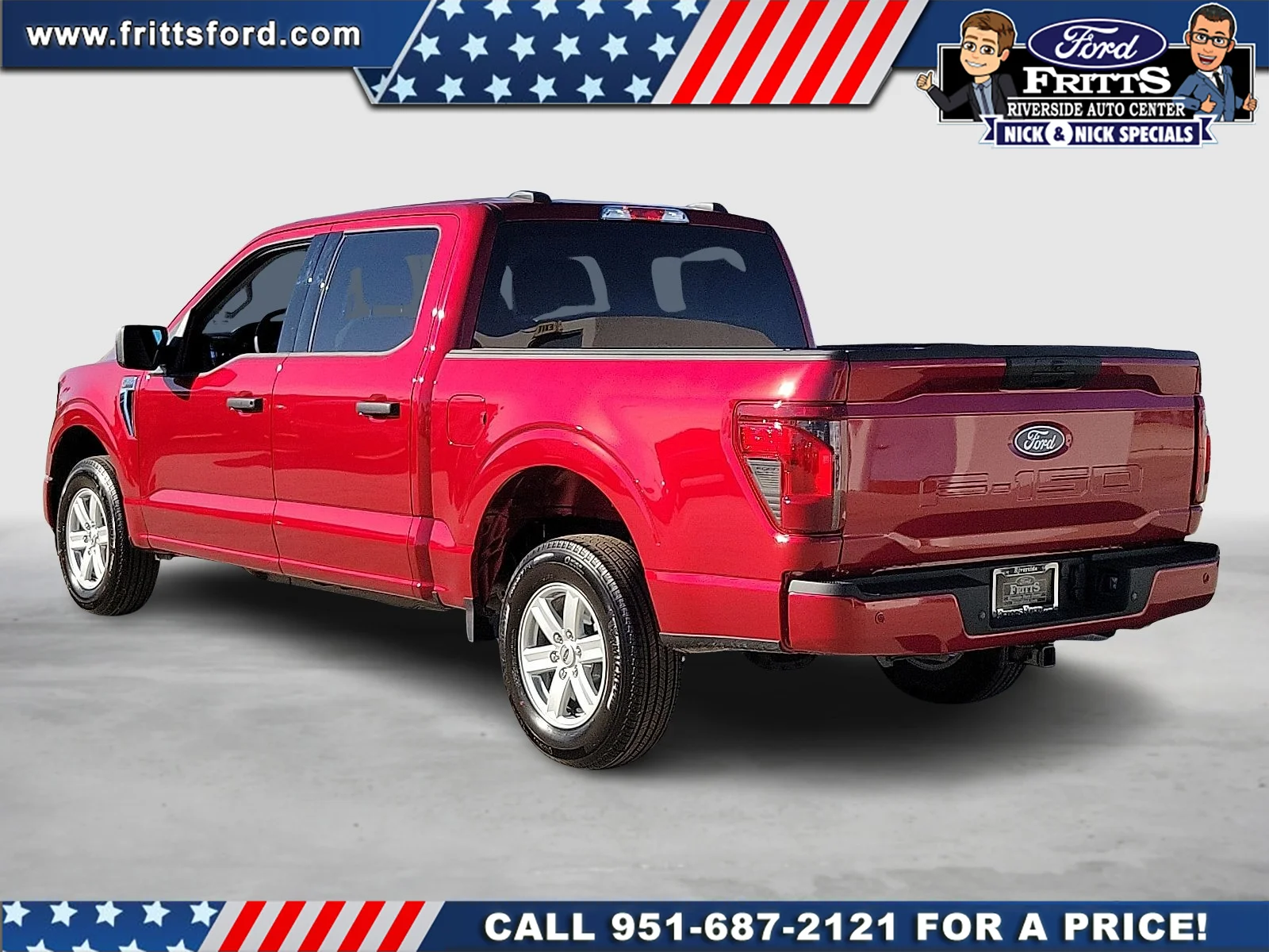 New 2026 Ruby Red Metallic Tinted Clearcoat Ford XLT image 2