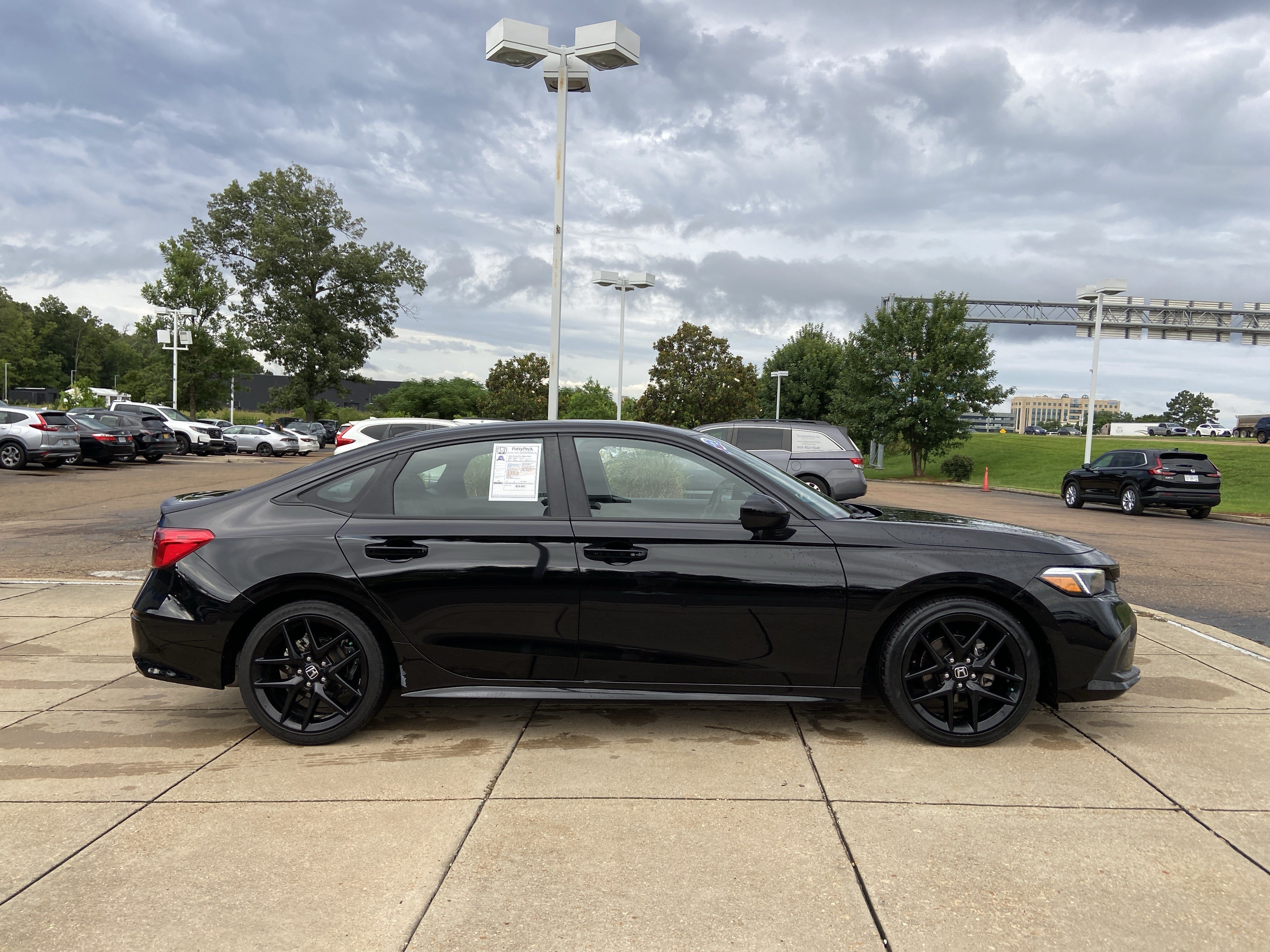 Used 2024 Crystal Black Pearl Honda Sport image 13