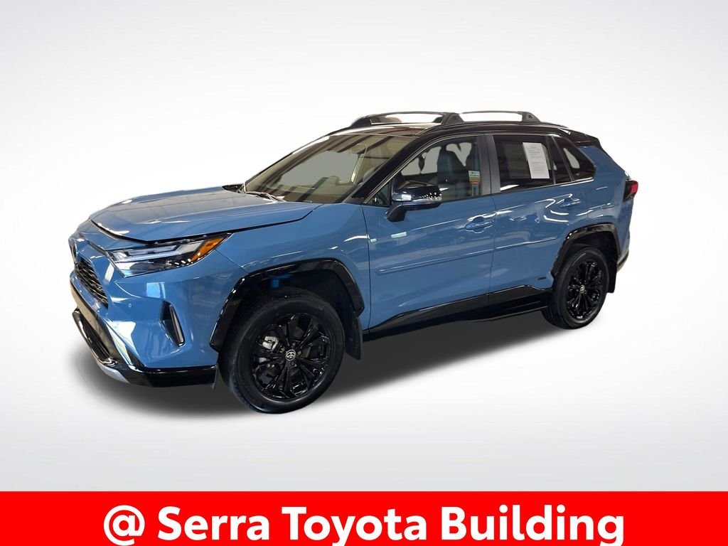 Used 2025 Blue Toyota XSE image 1