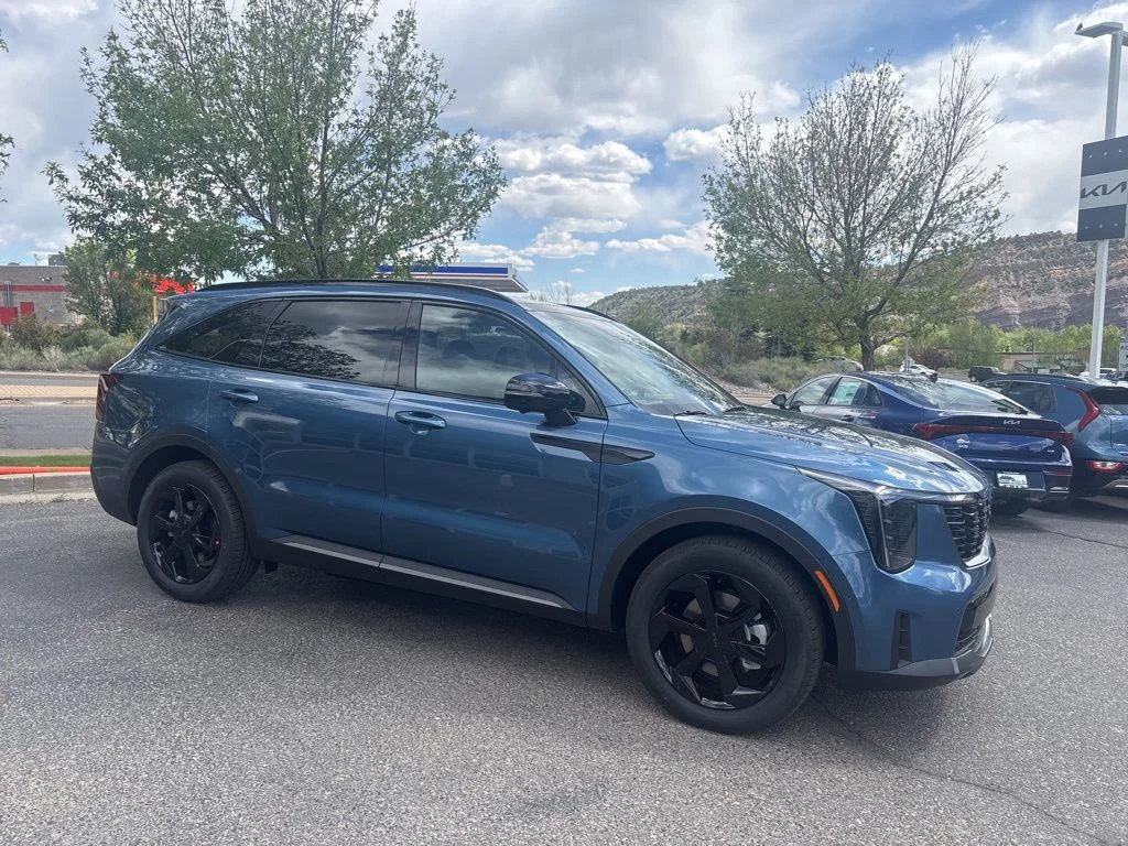 New 2026 Mineral Blue Kia X-Line SX Prestige AWD image 4