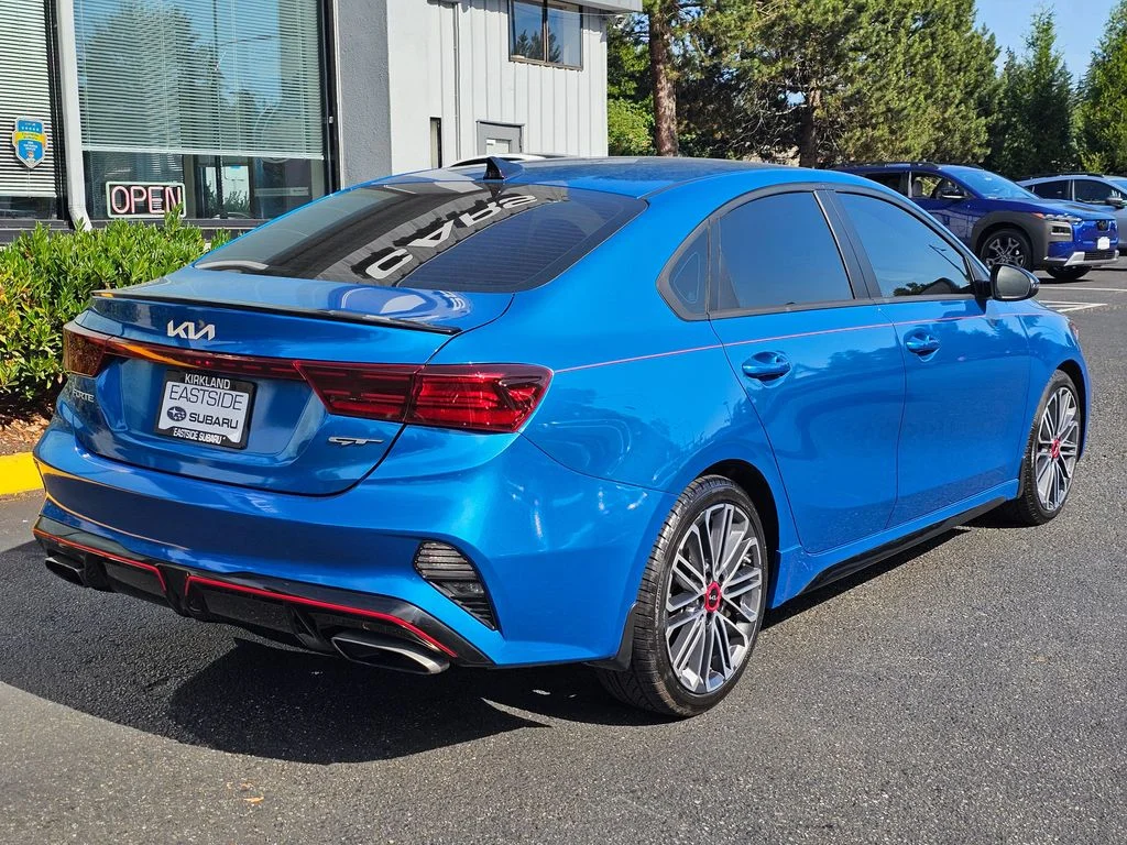 Used 2023 Sporty Blue Kia GT image 7