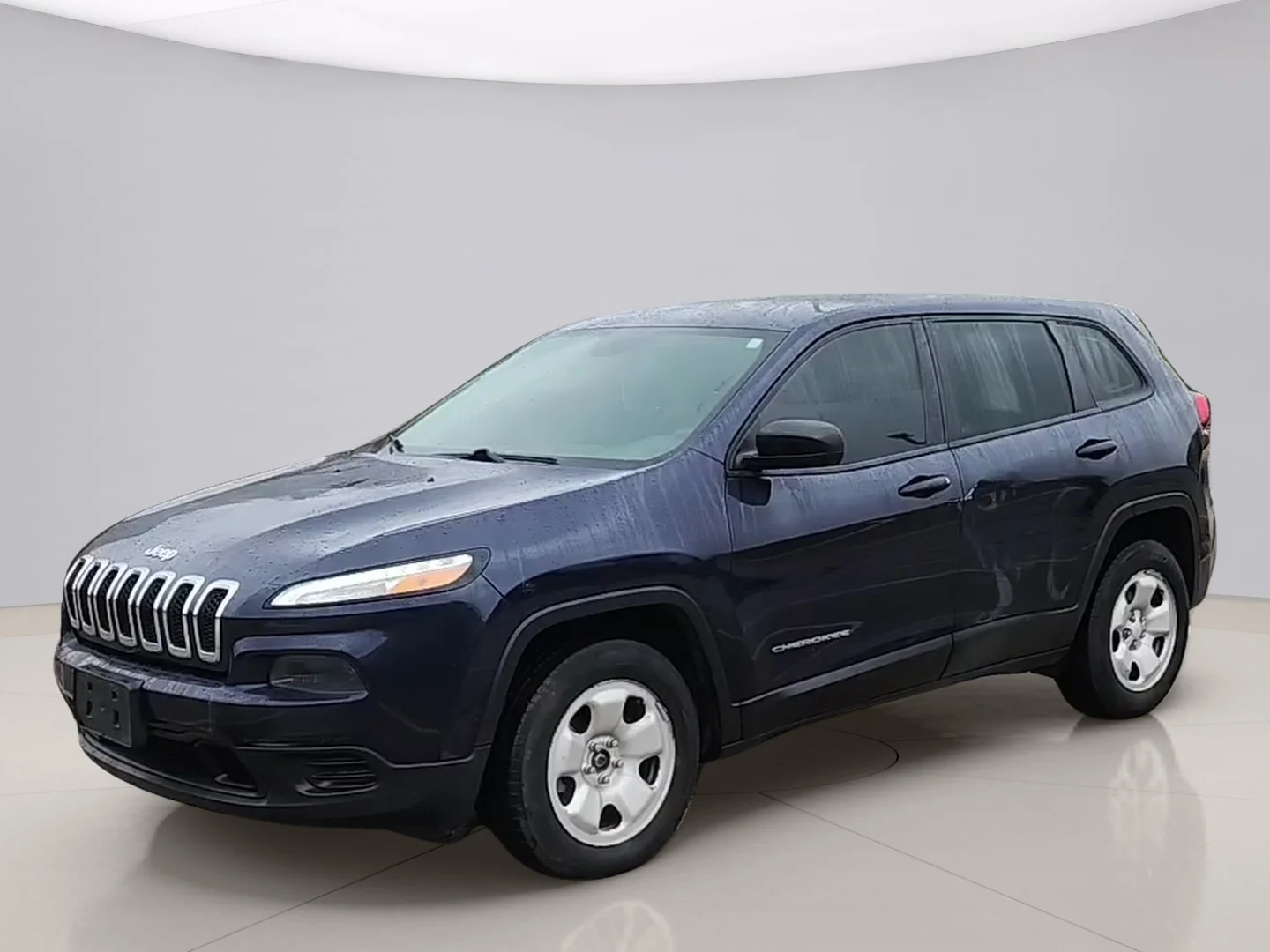 Used 2016 Blue Jeep SPORT 4WD image 1