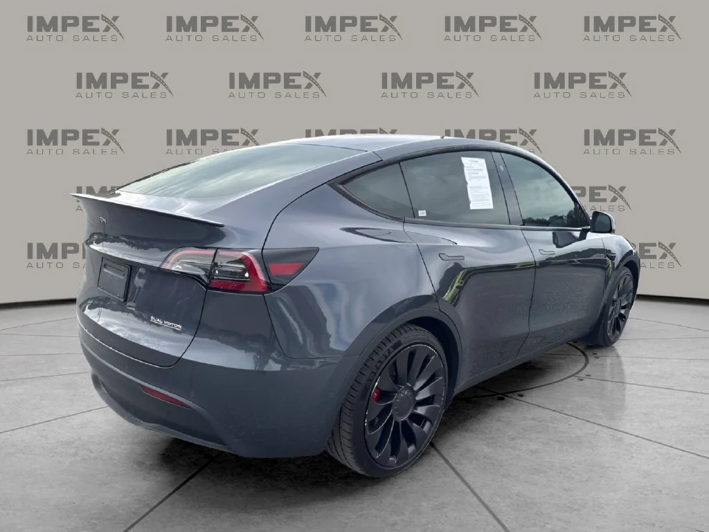 Used 2022 Gray Tesla Performance image 5