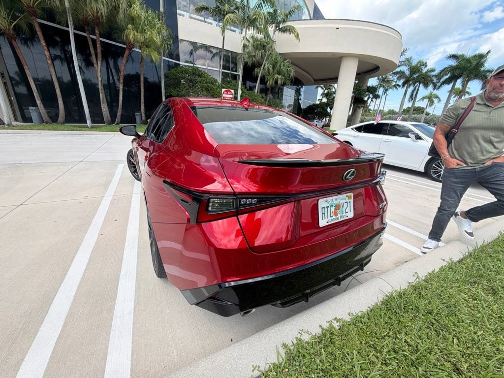 Used 2024 Infra Red Lexus IS 350 F SPORT Design image 10