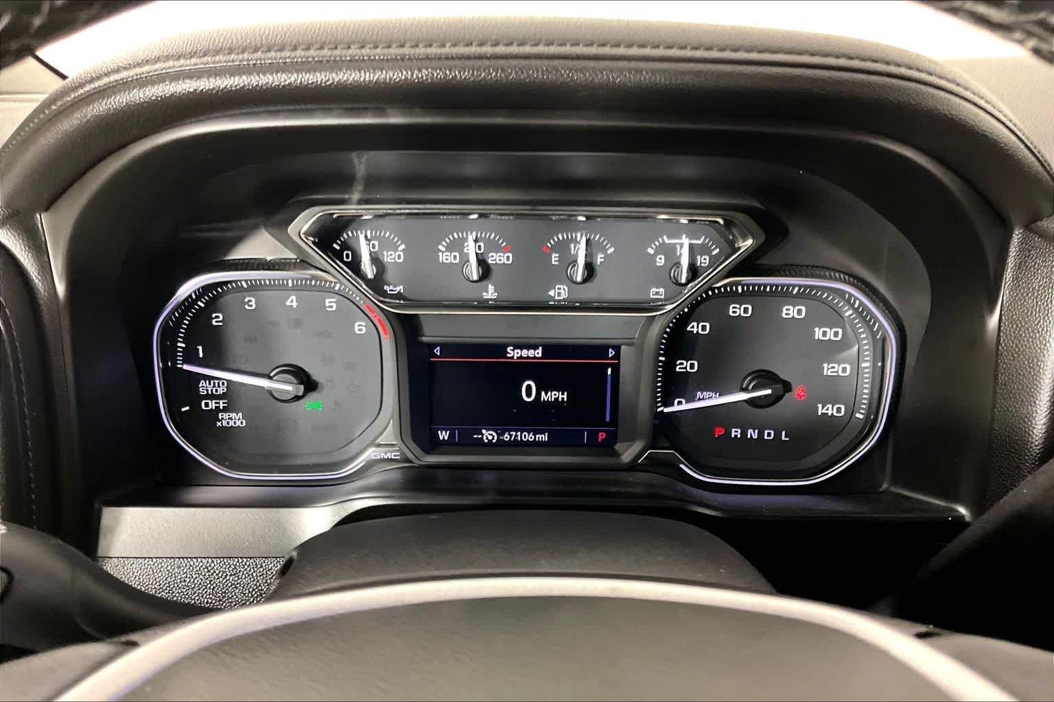 Used 2021 Pacific Blue Metallic GMC SLT image 24