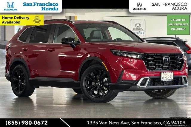 Certified Used 2023 Radiant Red Metallic Honda Sport Touring image 1