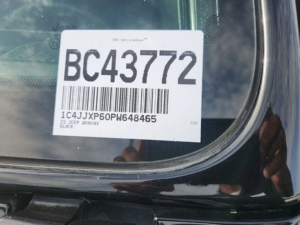Used 2023 Black Jeep Sahara 4xe image 4