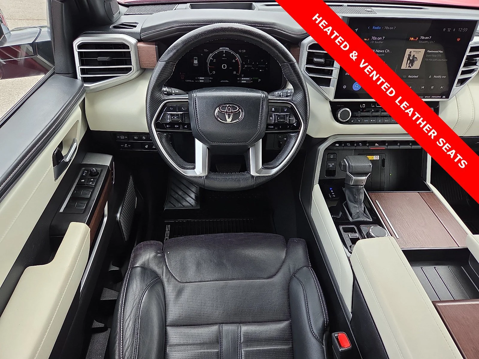 Used 2023 Supersonic Red Toyota Capstone image 13