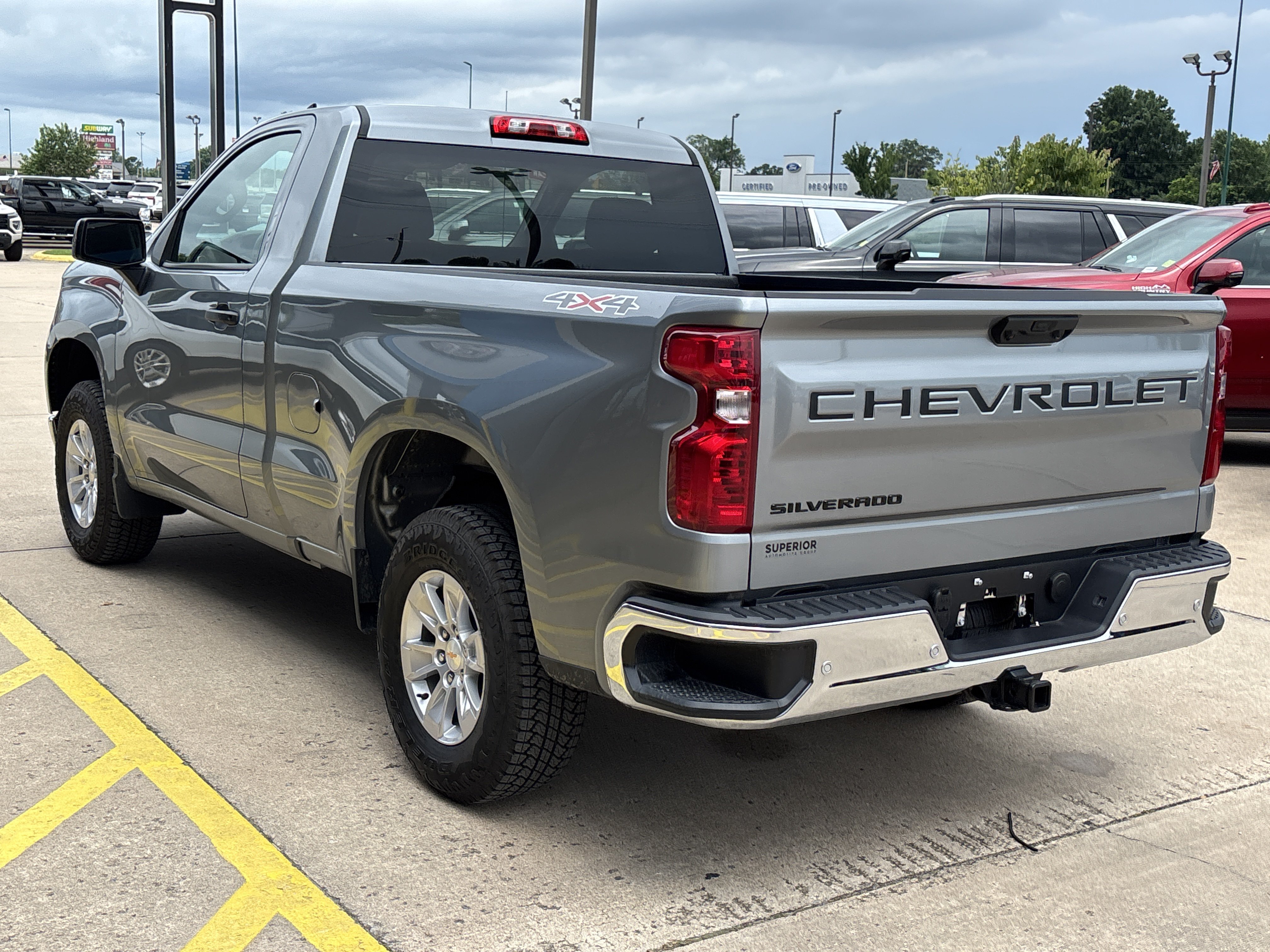 New 2026 Sterling Gray Metallic Chevrolet WT image 6