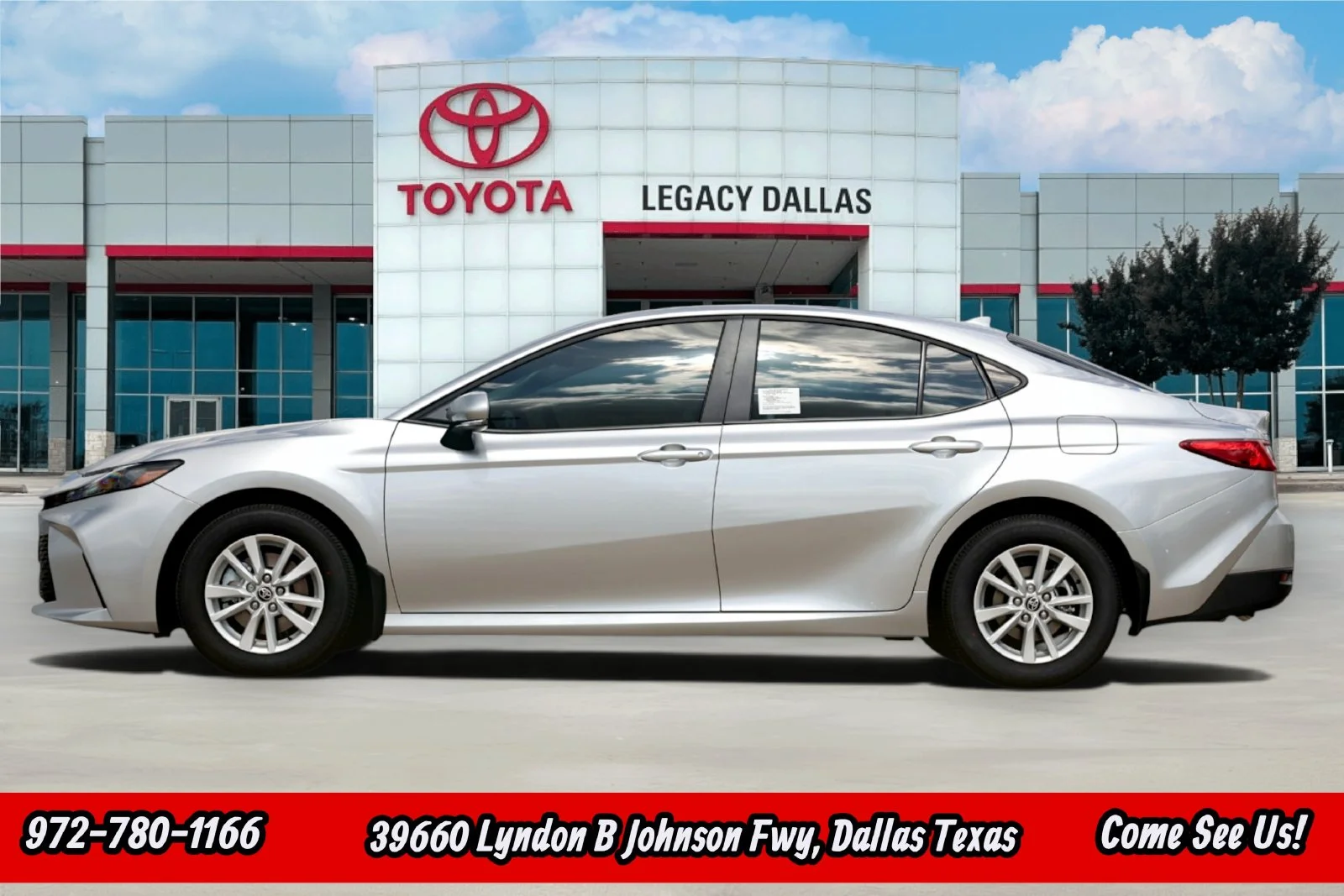 New 2026 Celestial Silver Metallic Toyota LE image 6