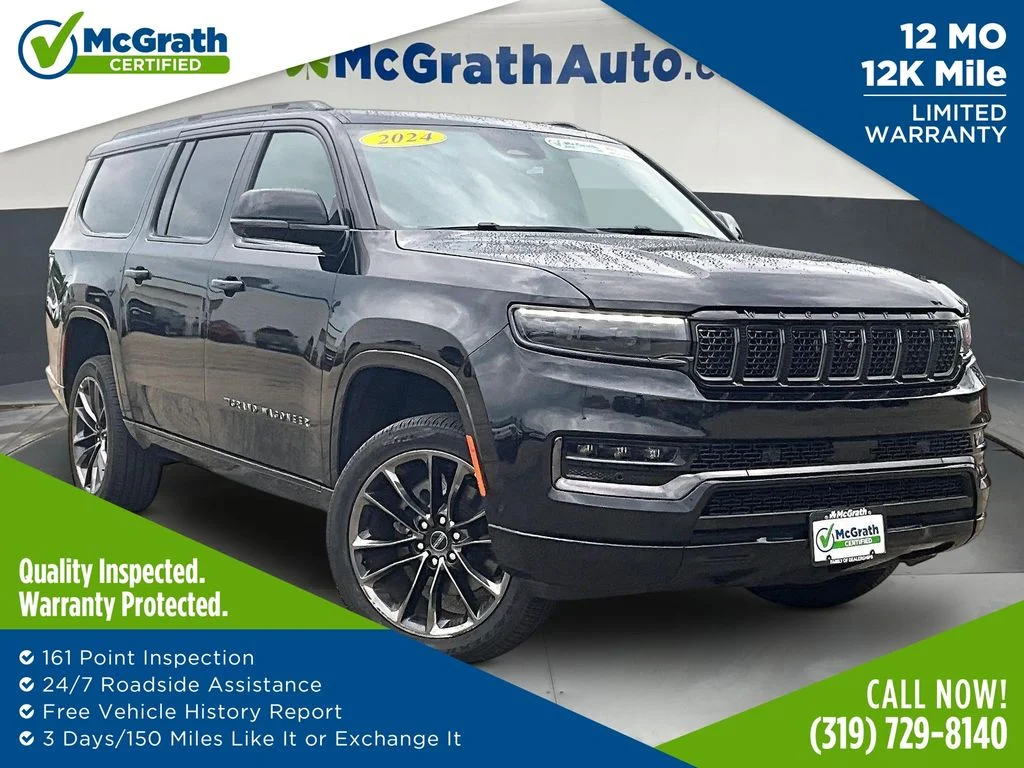 Certified Used 2024 Black Jeep Series II image 1