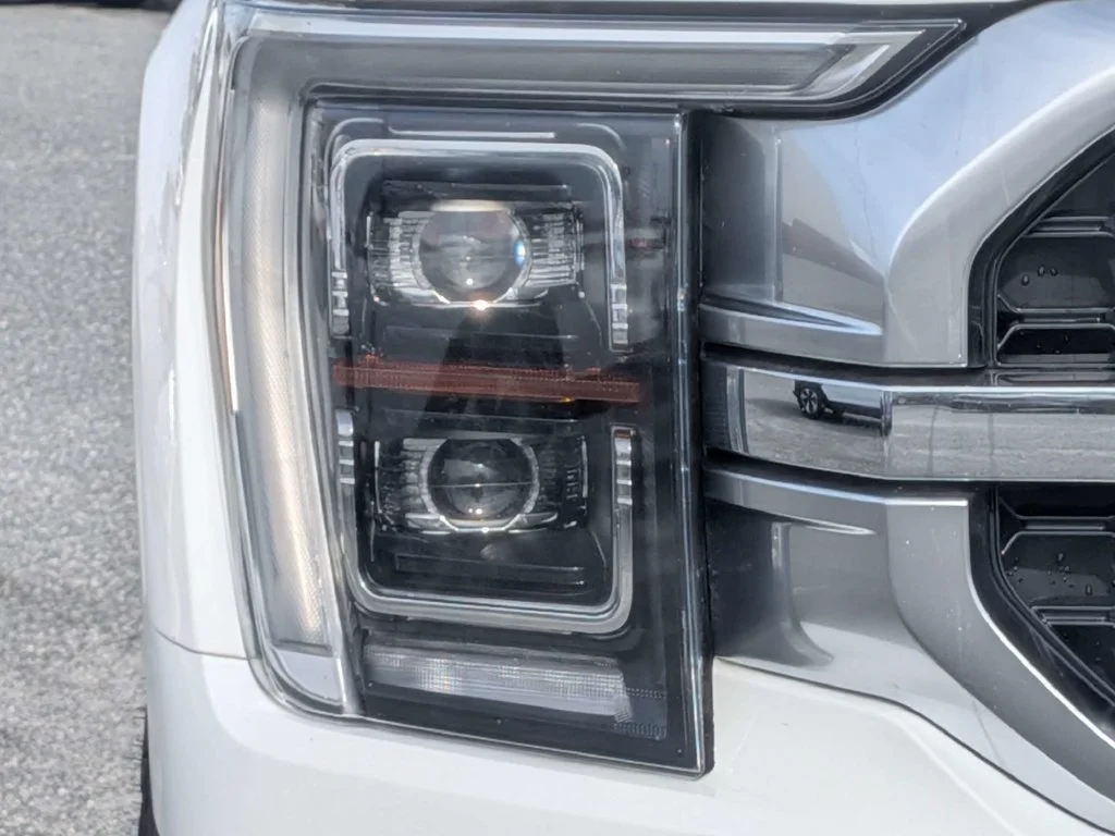 Certified Used 2022 White Metallic Ford Platinum image 8