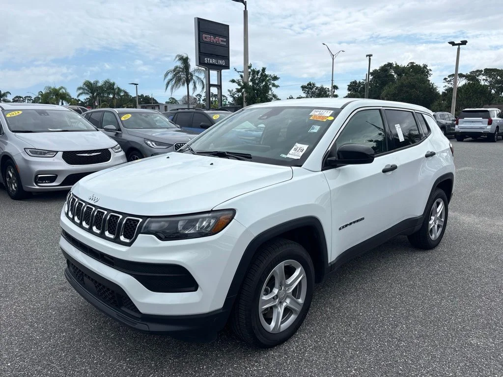 Used 2023 White Jeep Sport image 1