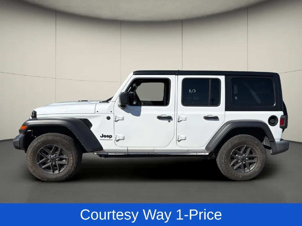 Used 2024 White Jeep Sport S image 5