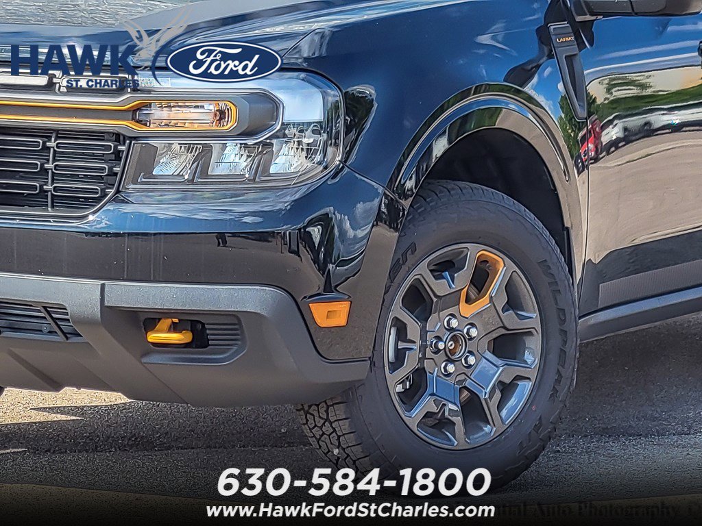 Used 2024 Shadow Black Ford LARIAT Advanced image 3