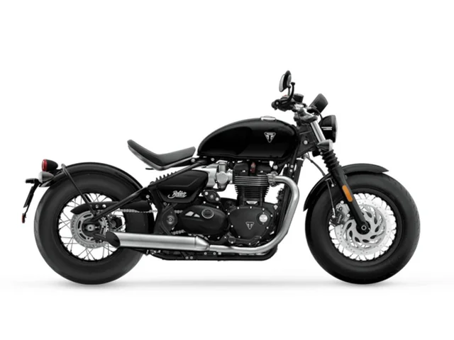 2026 Triumph Bonneville Bobber Jet Black
