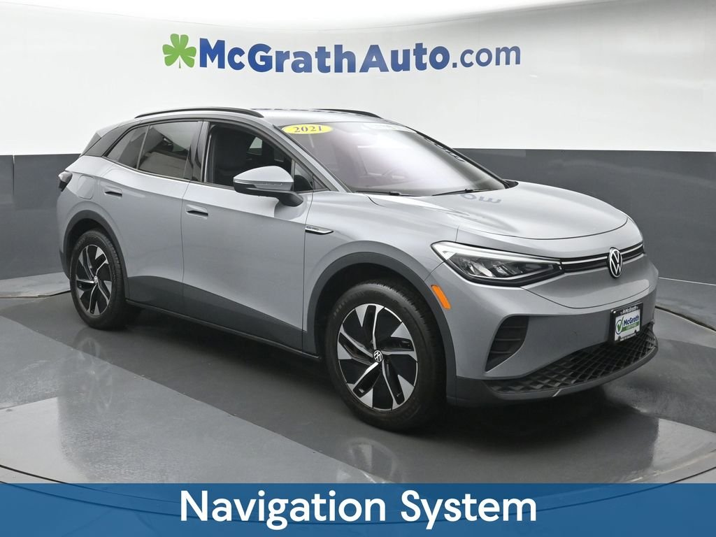 Certified 2021 Volkswagen ID.4 PRO with VIN WVGJNPE28MP063610 for sale in Marion, IA