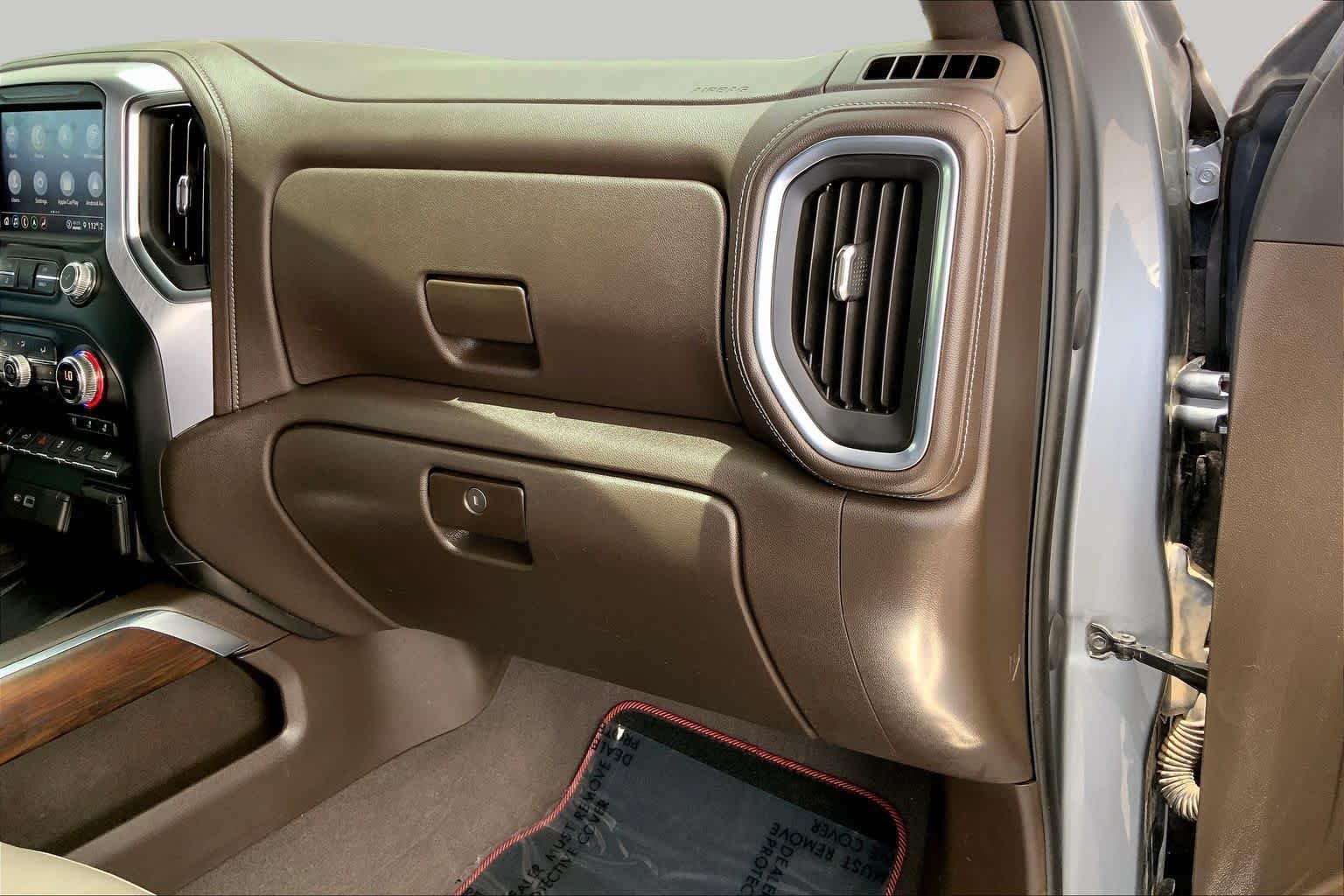 Used 2021 Satin Steel Metallic GMC SLT image 19