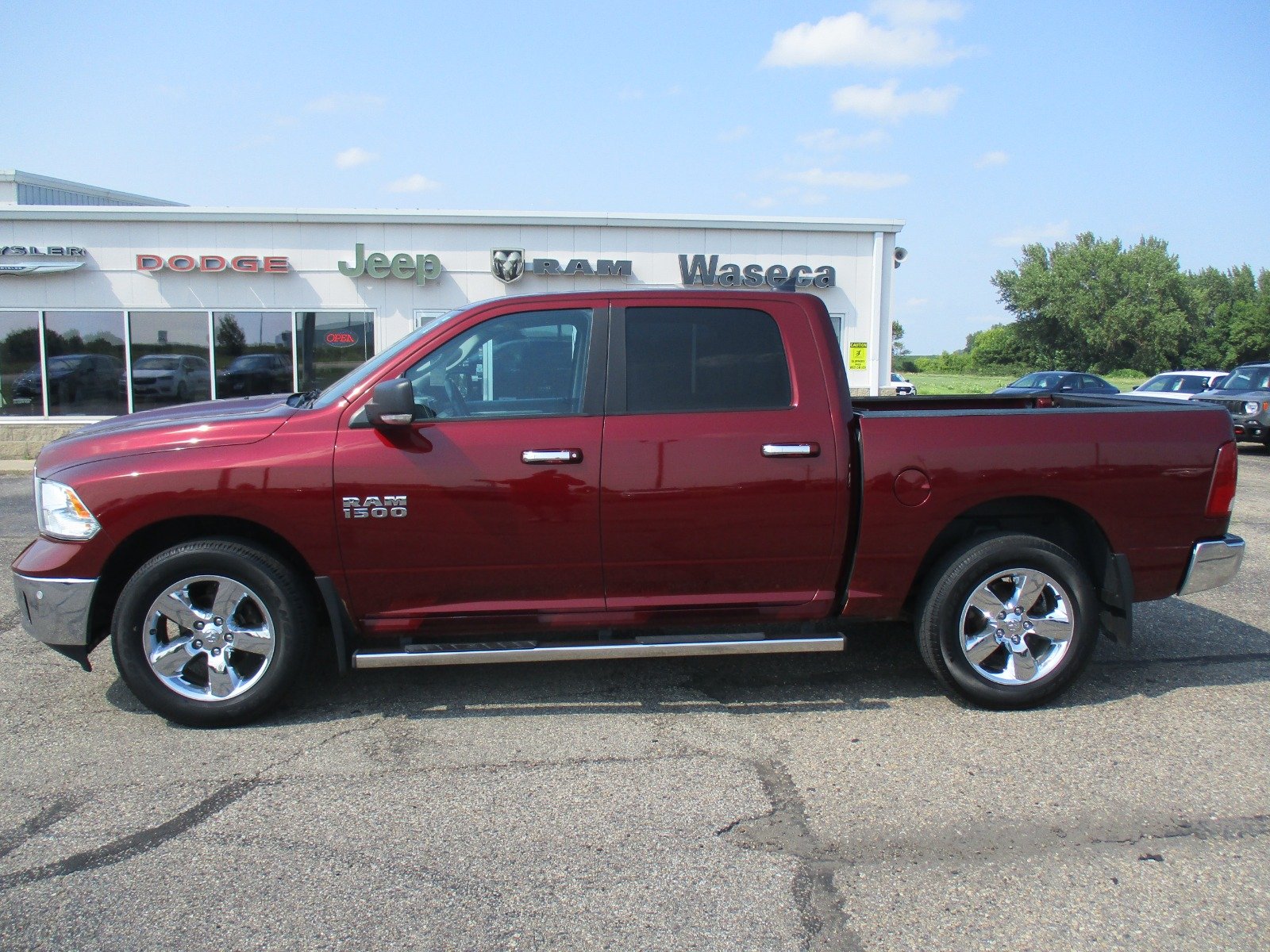 Used 2018 RAM Ram 1500 Pickup Big Horn with VIN 1C6RR7LG5JS138595 for sale in Waseca, Minnesota