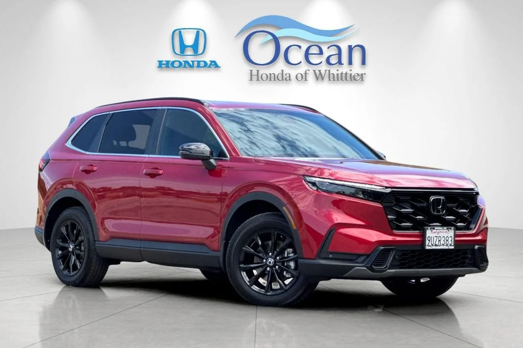 Certified Used 2025 Radiant Red Metallic Honda Sport-L image 2