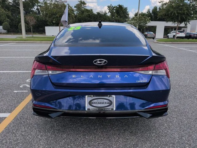 Used 2023 Blue Hyundai Limited image 5