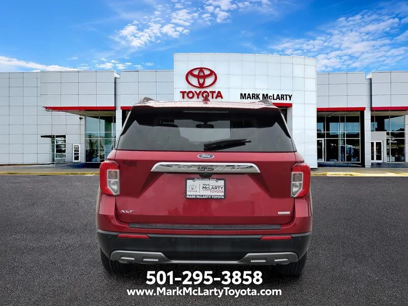 Used 2020 Red Metallic FORD XLT RWD image 4