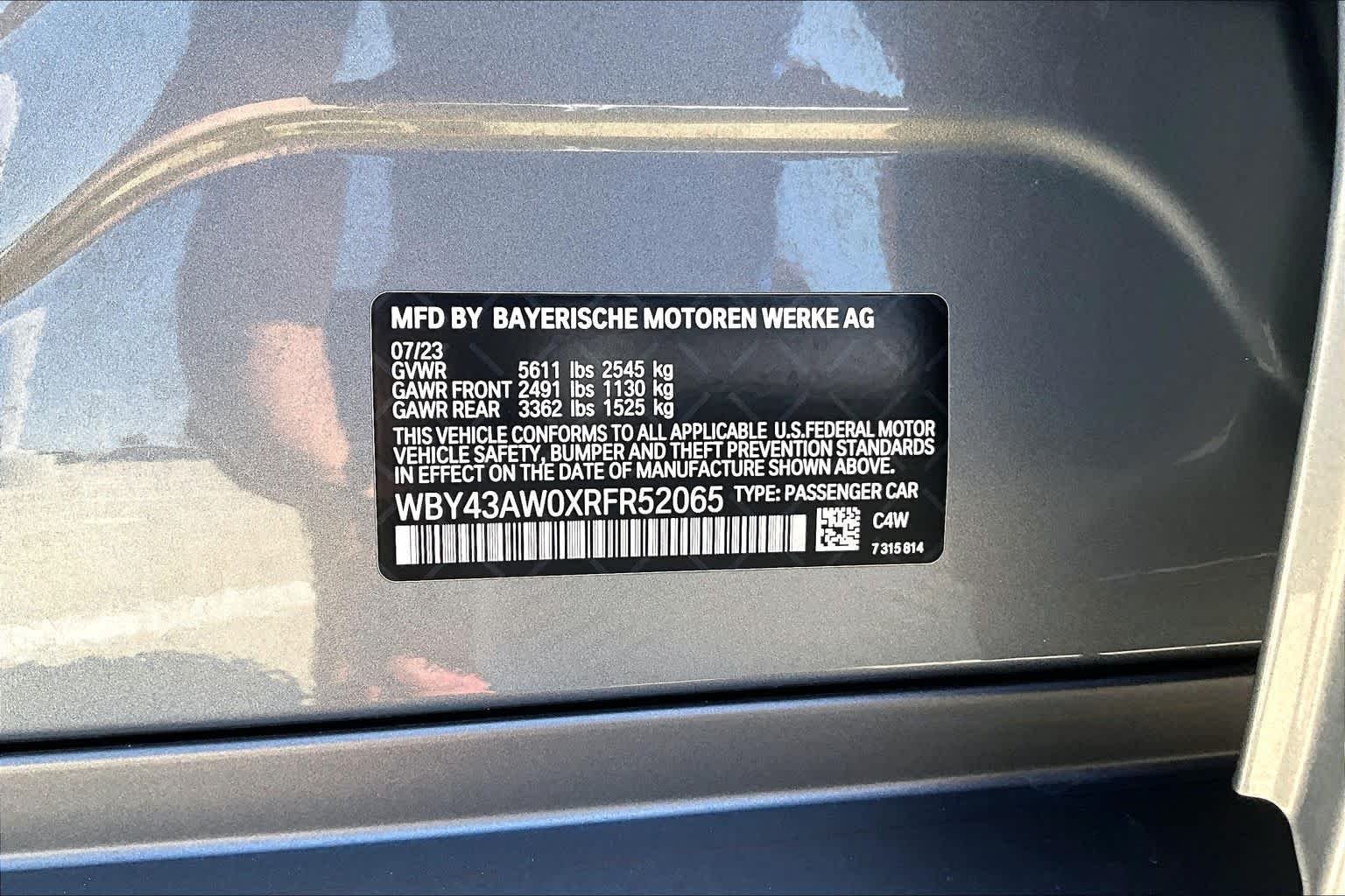 Used 2024 Skyscraper Grey Metallic BMW eDrive35 image 33