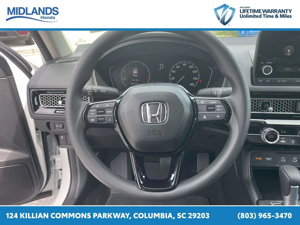 New 2026 Platinum White Pearl Honda 2WD LX image 11