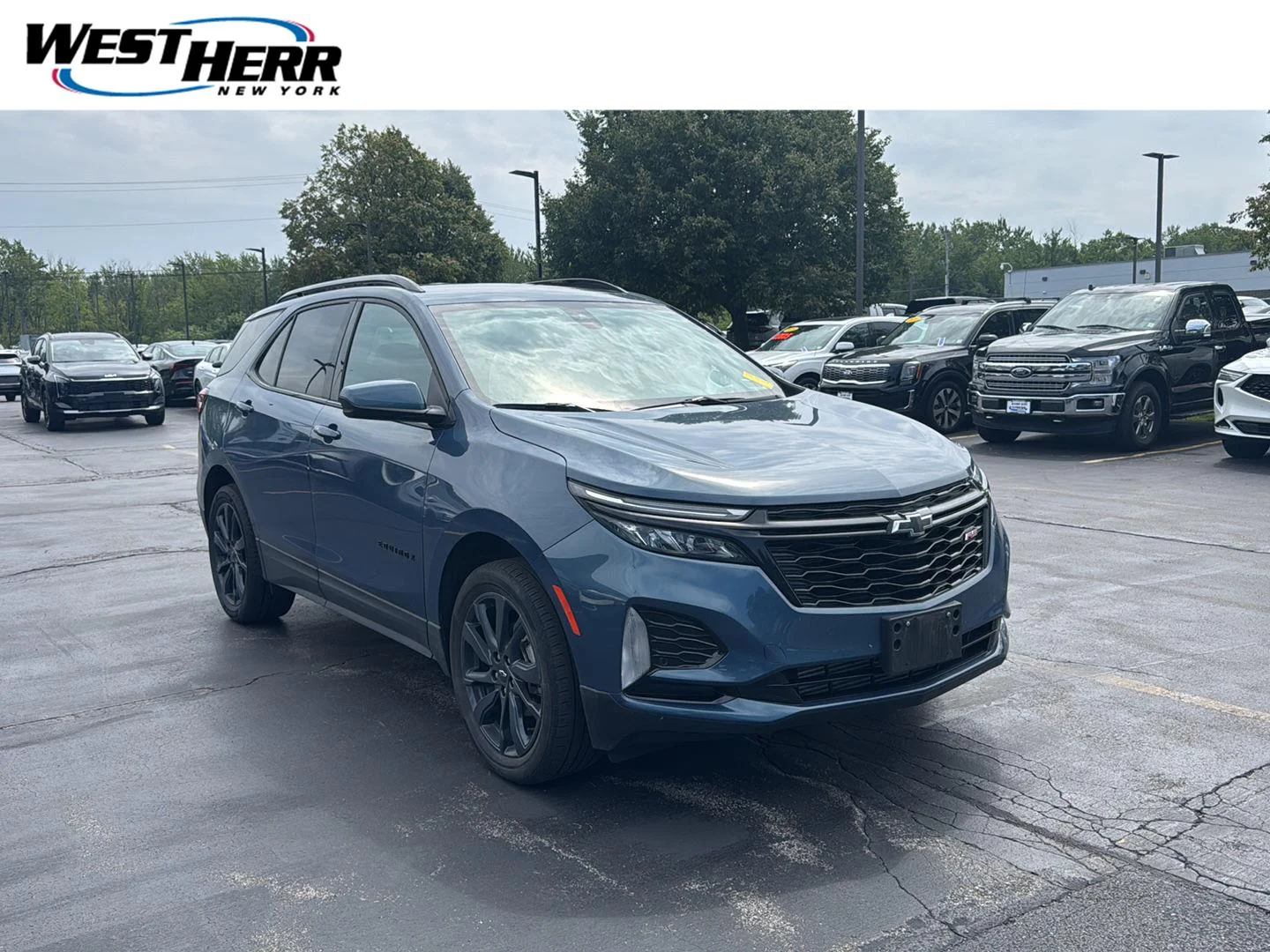 Used 2024 Lakeshore Blue Metallic Chevrolet RS image 1