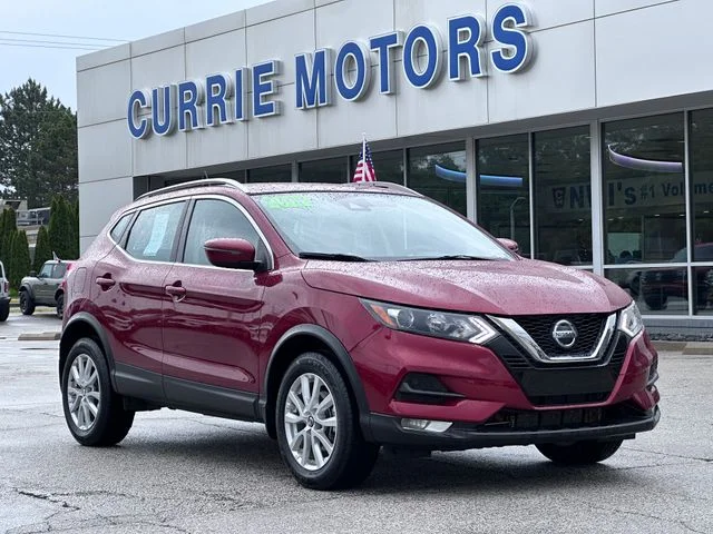 Certified Used 2022 Red Nissan SV image 1