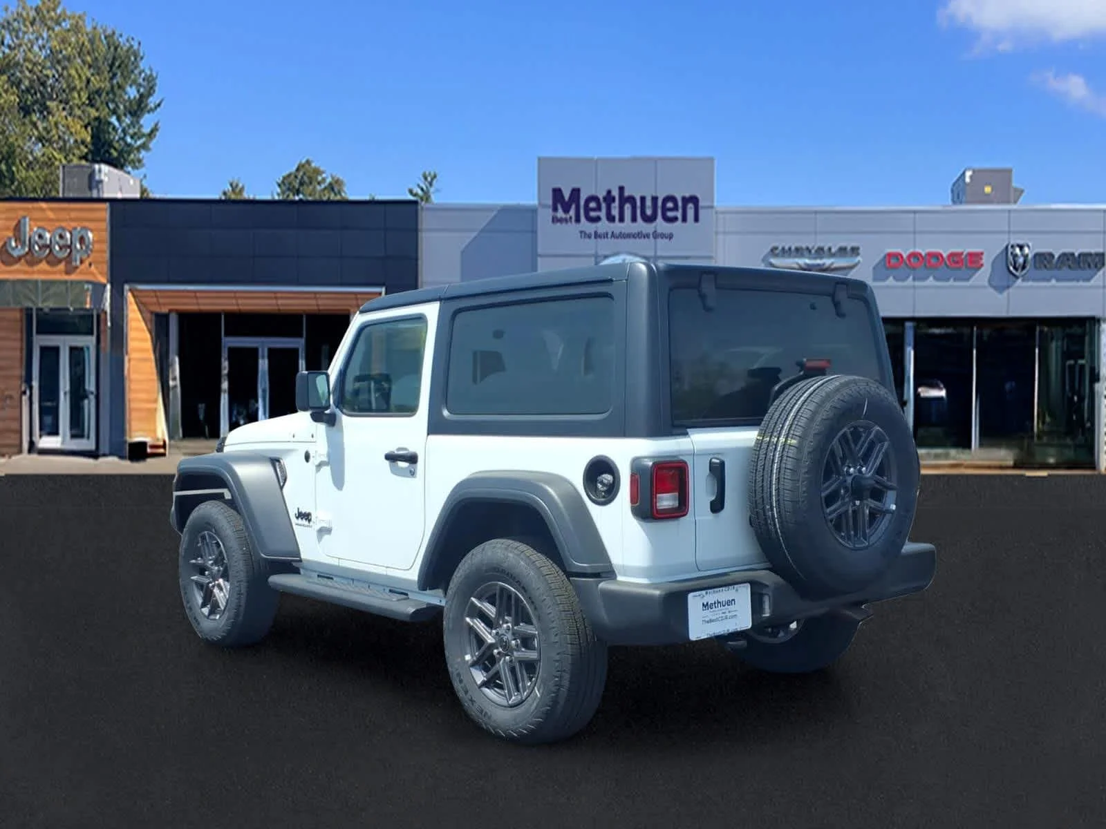 New 2026 Bright White Clearcoat Jeep Sport S image 4
