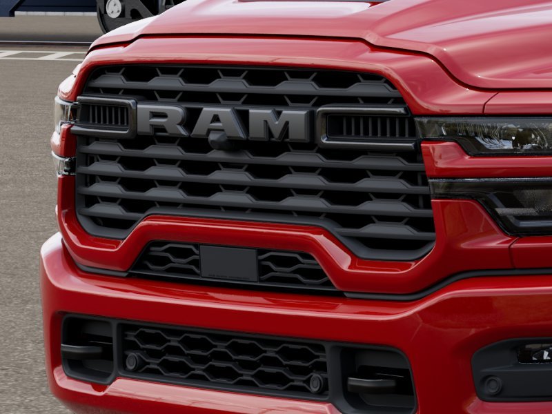 New 2027 Flame Red Clear-Coat Exterior Paint RAM Black Express image 7