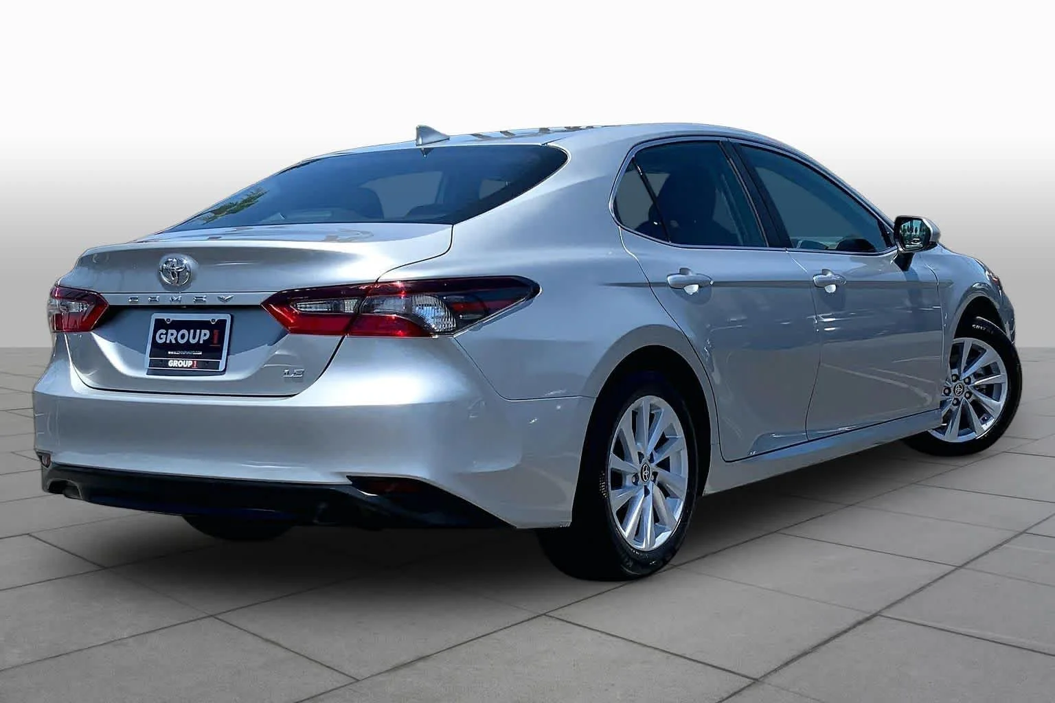 Used 2022 Celestial Silver Metallic Toyota LE image 12