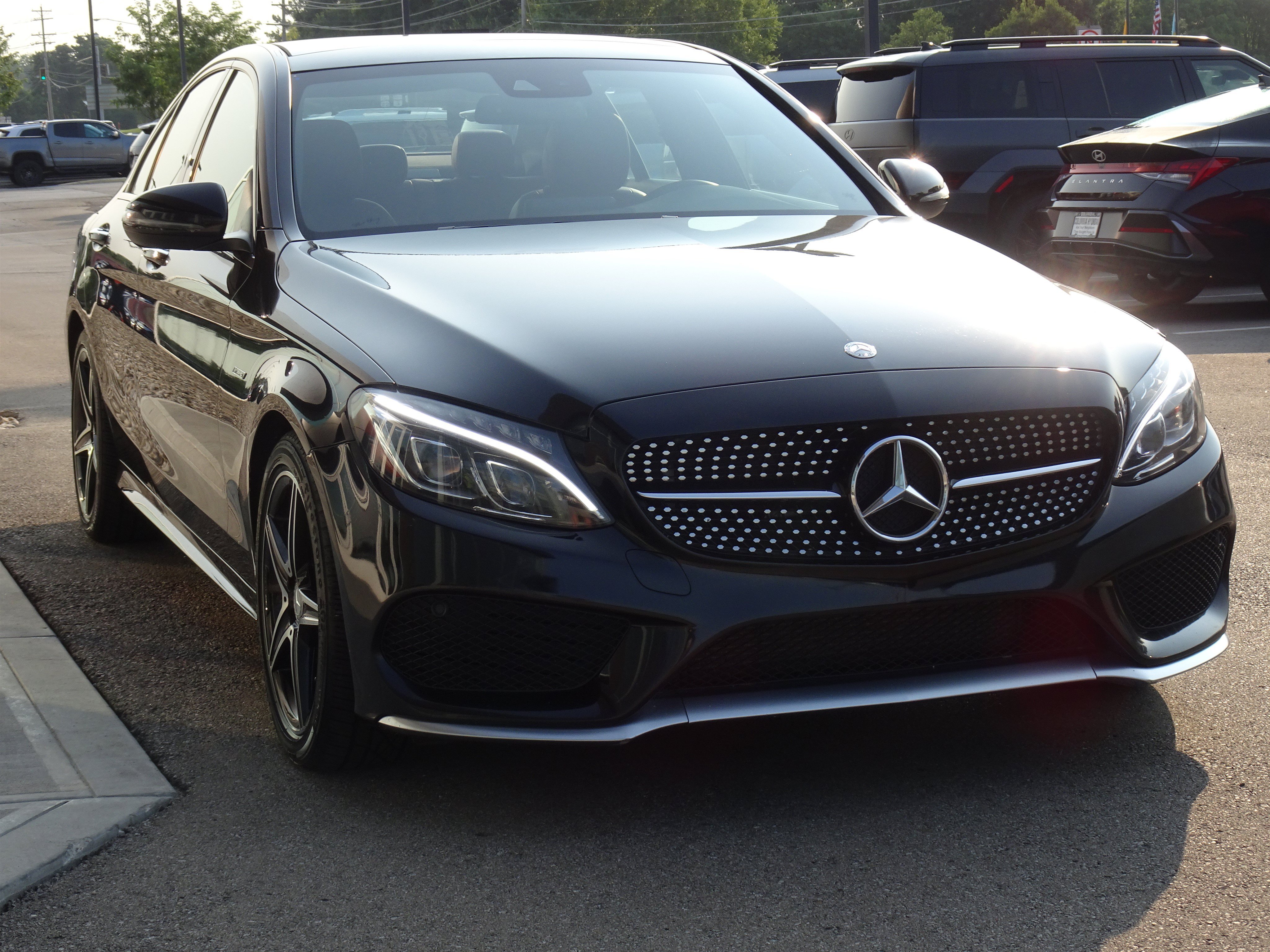Used 2016 Obsidian Black Metallic Mercedes-Benz C 450 AMG® image 6