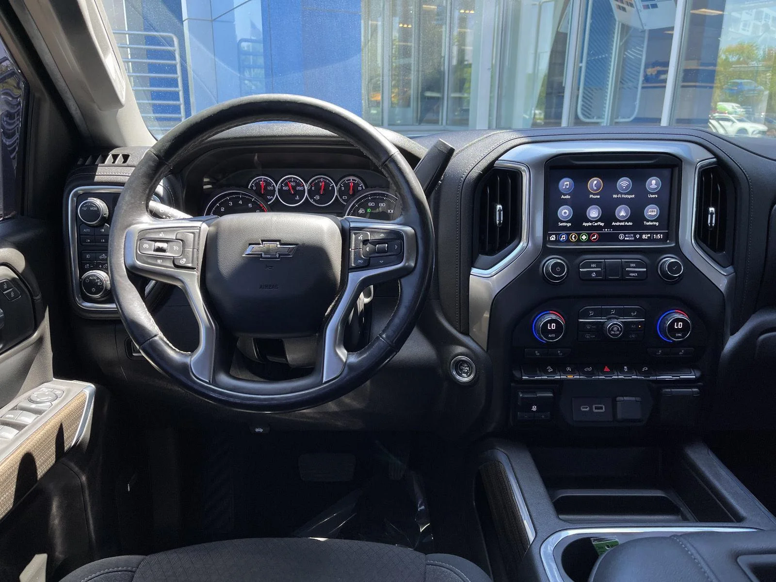 Used 2021 SILVER ICE METALLIC Chevrolet LT Trail Boss image 18