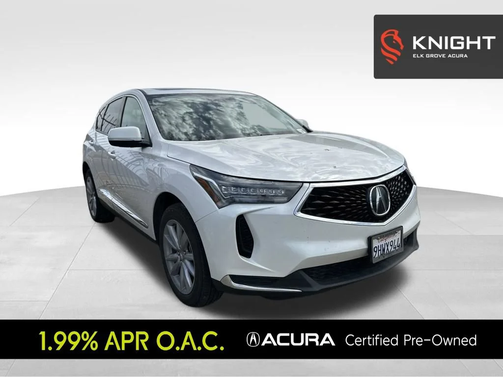 Certified Used 2023 Platinum White Pearl Acura RDX image 10