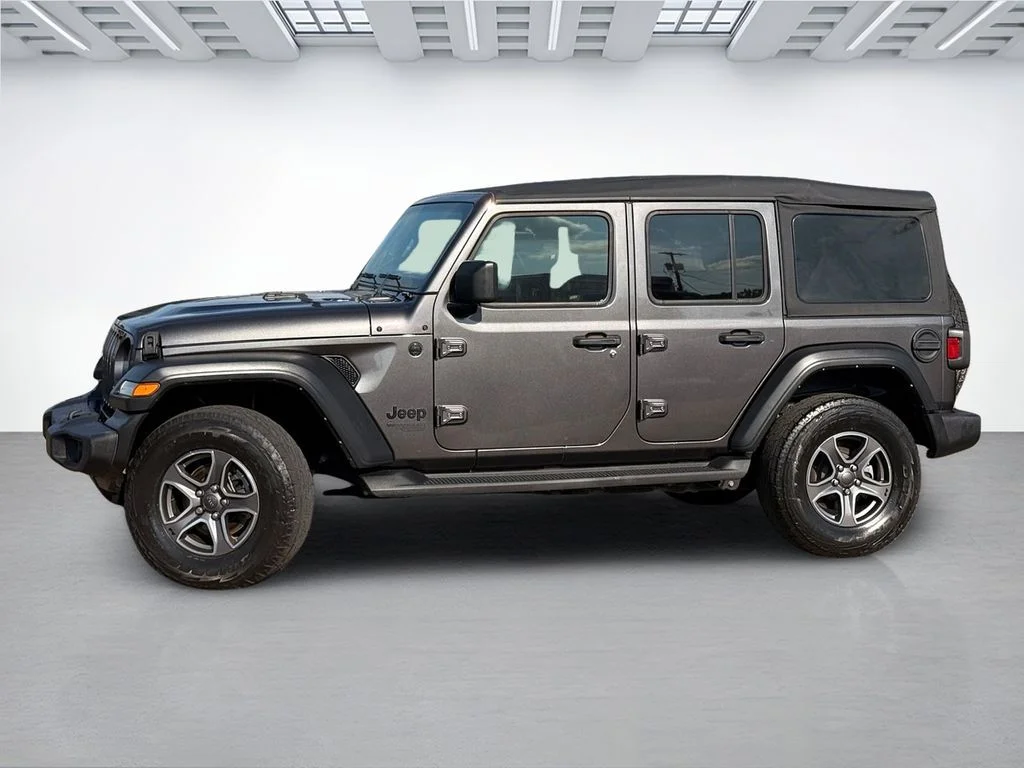 Used 2021 Gray Jeep Unlimited Sport S image 7