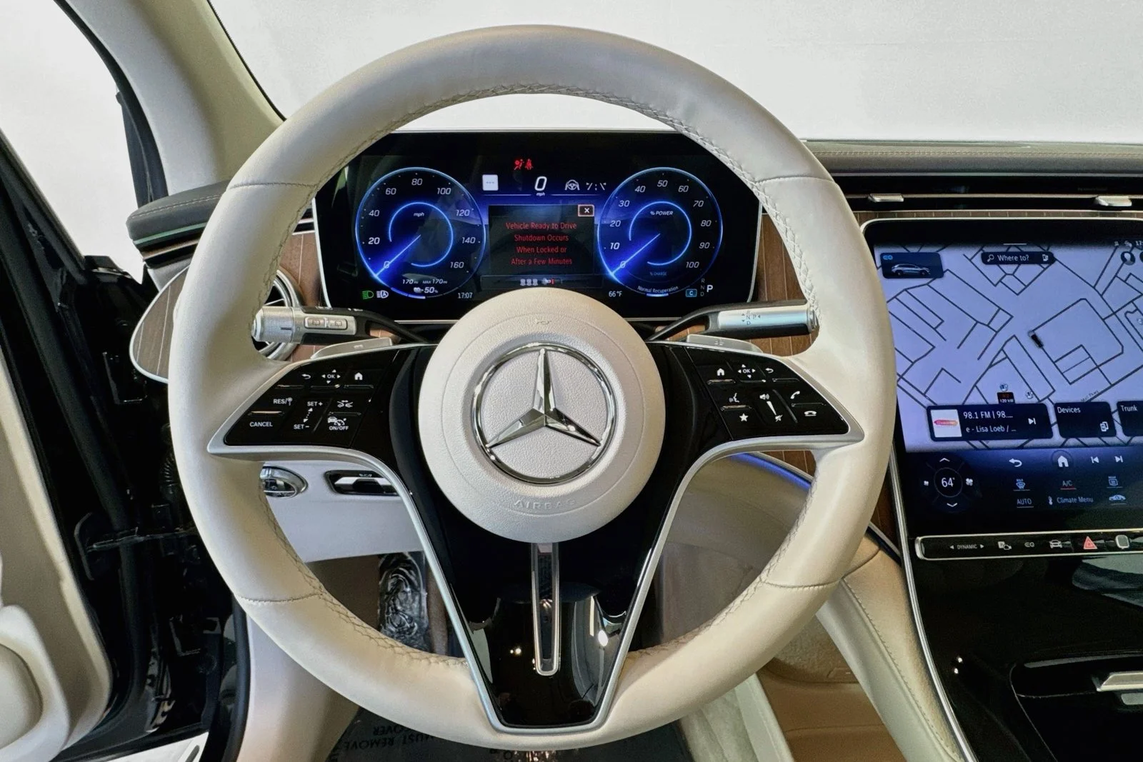 Used 2023 Obsidian Black Metallic Mercedes-Benz EQS 450 image 11