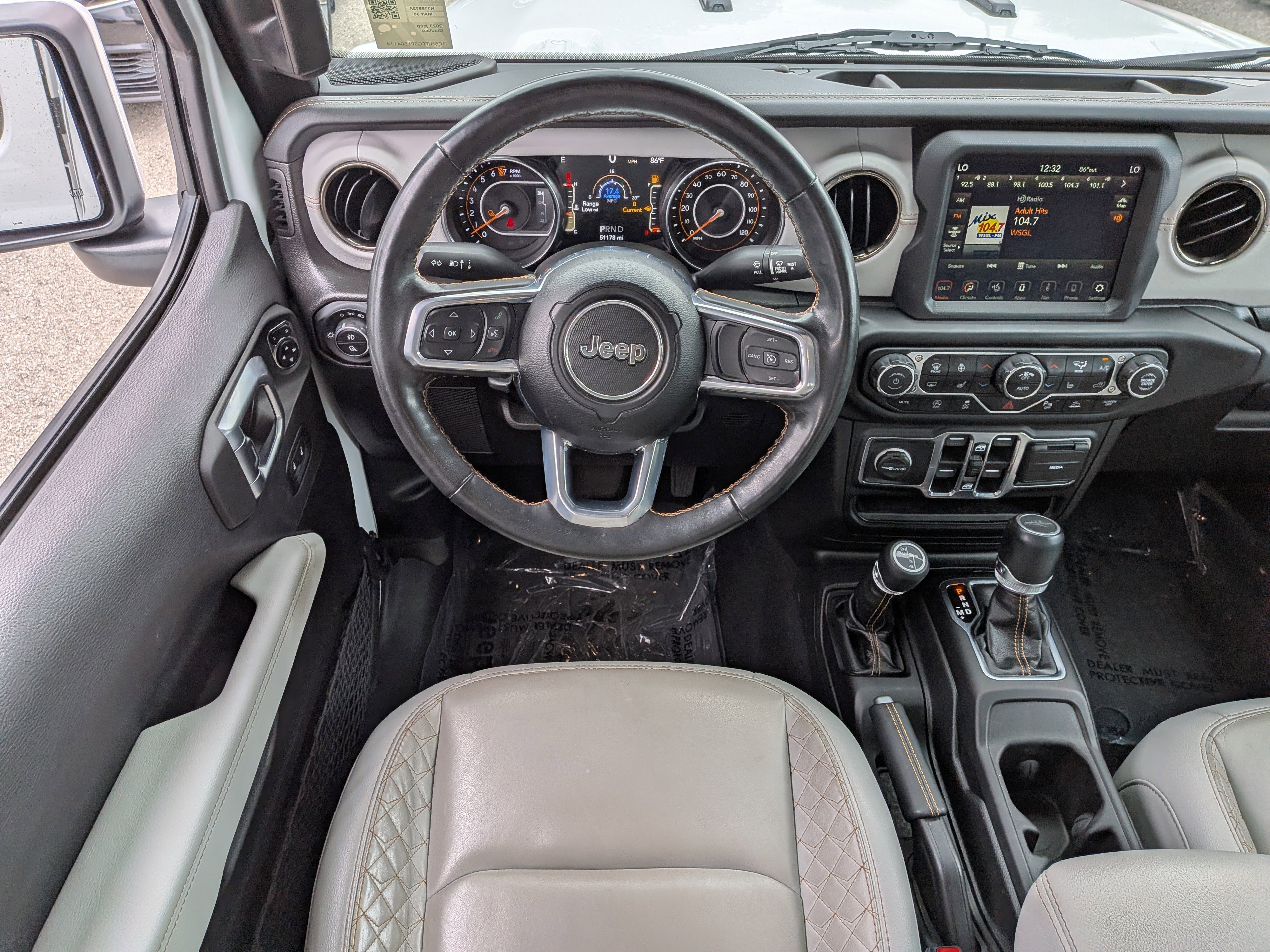 Used 2023 Bright White Clearcoat Jeep High Altitude image 17