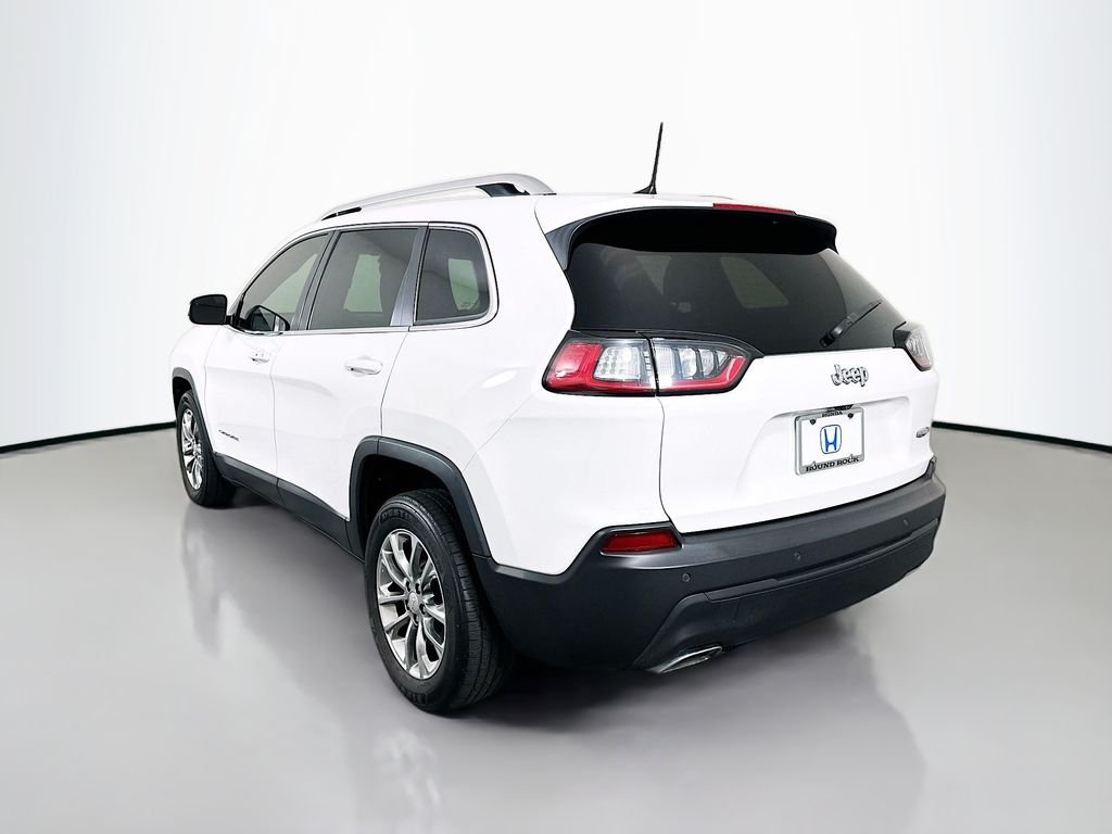 Used 2021 Bright White Clearcoat Jeep Latitude Lux image 7