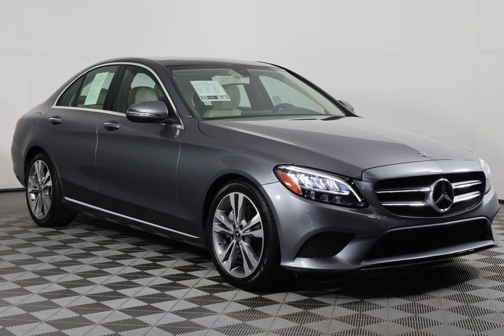 Used 2020 Selenite Gray Metallic Mercedes-Benz C 300 image 3