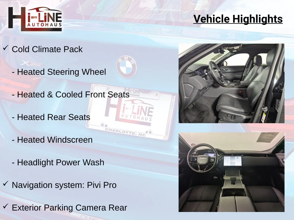 Certified Used 2025 Black Land Rover Dynamic SE image 12
