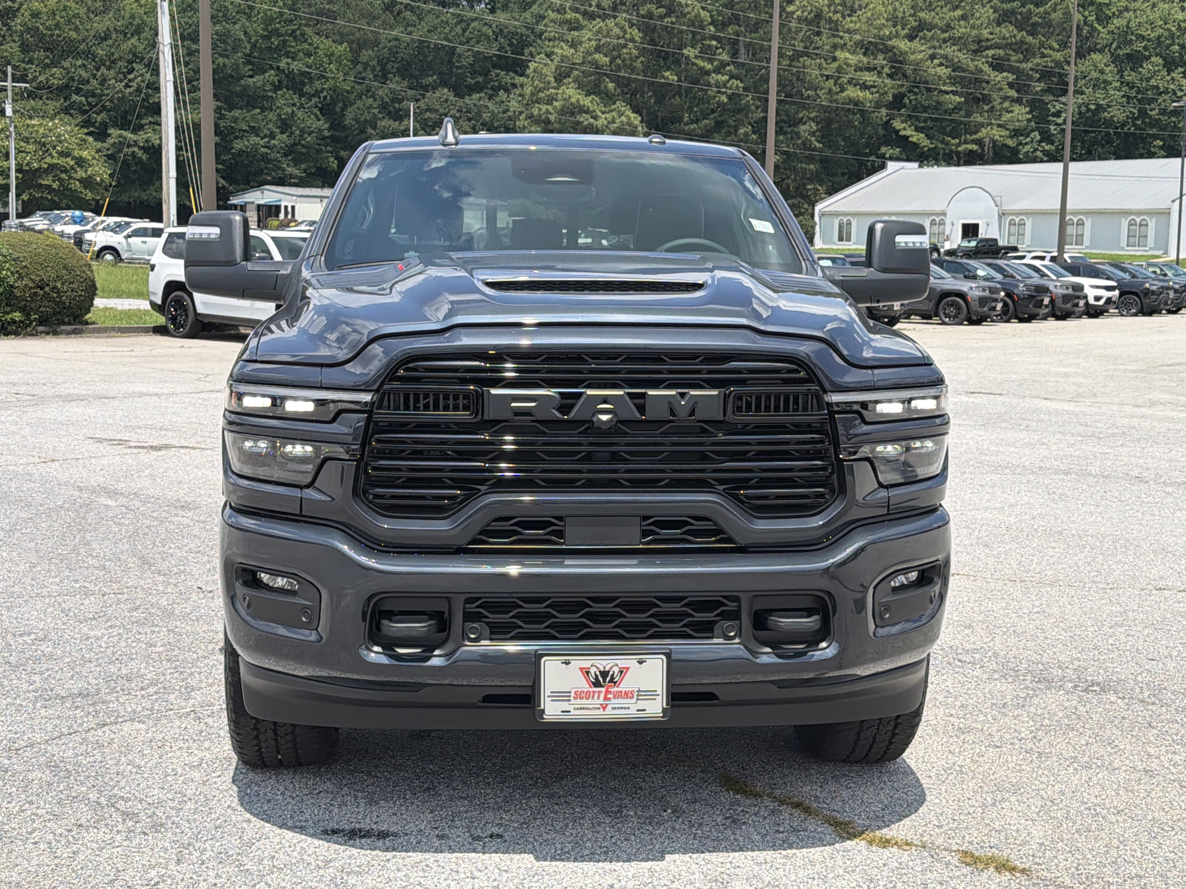 New 2026 Forged Blue Metallic Exterior Paint RAM Laramie image 3