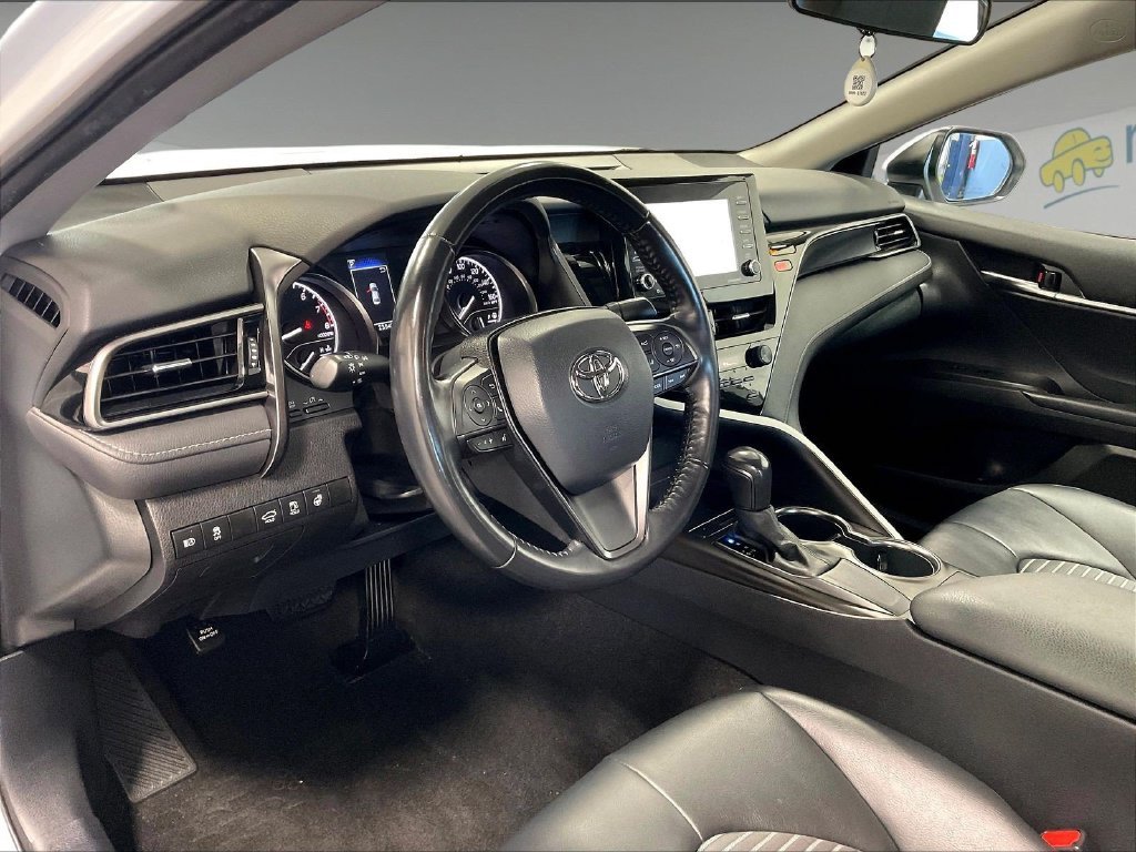Used 2021 White Toyota SE image 8