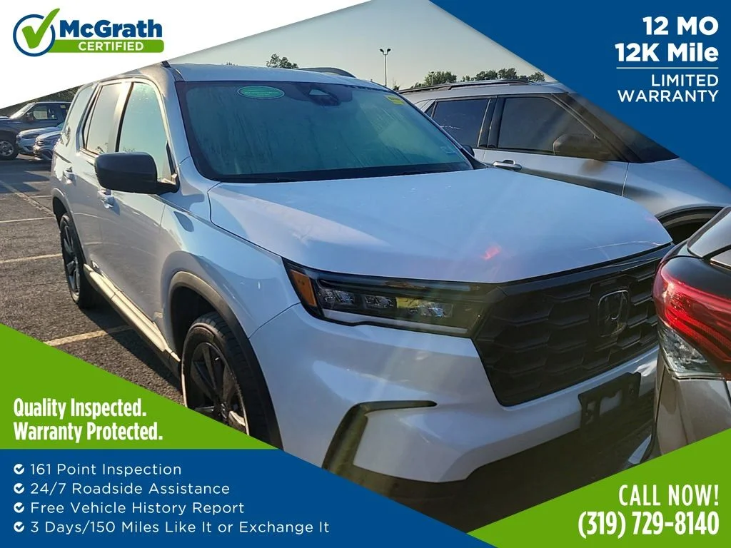 Used 2025 White Honda Sport image 1